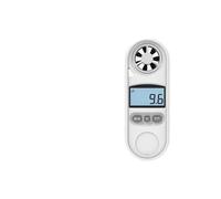 Anémomètre de précision portable, instrument de mesure de la force du vent étanche à l'eau et à la poussière, écran LCD numérique
