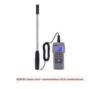 Anémomètre numérique AZ8905, testeur de point rosée, température et d'humidité du bulbe humide, vitesse vent sortie conduit climatisation Industriel
