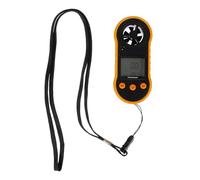 Anémomètre Numérique Portable 1 PC Capteur Thermique en Plastique Orange
