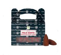Anémone - Backflow SATYA prémium - Cônes Naturels et Boisés - Lot de Boîtes (Palo Santo, 6 boîtes)