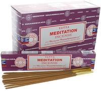 Anemone - Encens SATYA - Bâtonnets d'Encens Naturels - Boîtes de 15g (Méditation, 3 Boîtes)