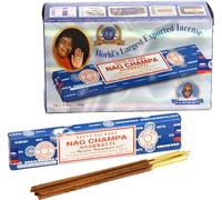 Anemone - Encens SATYA - Bâtonnets d'Encens Naturels - Boîtes de 15g (Nag Champa, 1 Boîte)