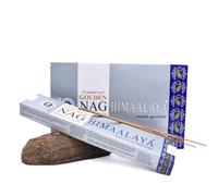 Anémone - Enecens Vijayshree Golden prémium - Bâtonnets Naturels et Boisés - Lot de Boîtes de 15g (Himalaya, 1 Boîte)