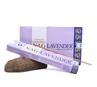 Anémone - Enecens Vijayshree Golden prémium - Bâtonnets Naturels et Boisés - Lot de Boîtes de 15g (Lavande, 12 Boîtes)
