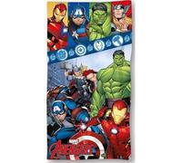 anemone Serviette de Bain Avengers en Coton - Drap de Plage 70 x 140 cm - Disney (A)