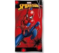 anemone Serviette de Bain Spider-Man en Coton - Drap de Plage - Serviette de Plage 70 x 140 cm - Disney - Marvel (C)