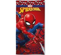 anemone Serviette de Bain Spider-Man en Coton - Drap de Plage - Serviette de Plage 70 x 140 cm - Disney - Marvel (F)