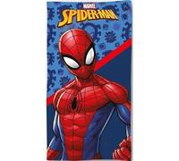anemone Serviette de Bain Spider-Man en Coton - Drap de Plage - Serviette de Plage 70 x 140 cm - Disney - Marvel (E)