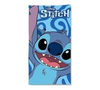 anemone Serviette de Bain Stitch en Coton - Drap de Plage - Serviette de Plage 70 x 140 cm - Disney (Turquoise)