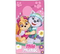 anemone Serviette de Plage Coton Pat Patrouille Paw Patrol 70x140 cm - 320 GSM Douce et Absorbante - Serviette de Bain Enfant - Chien Secours Piscine Voyage (B)