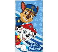 anemone Serviette de Plage Coton Pat Patrouille Paw Patrol 70x140 cm - 320 GSM Douce et Absorbante - Serviette de Bain Enfant - Chien Secours Piscine Voyage (A)