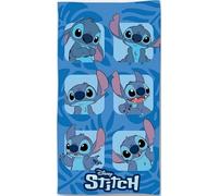 anemone Serviette de Plage Microfibre Disney Stitch 70x140 cm - Séchage Rapide 250 GSM - Serviette de Bain Enfant Adulte - Légère Compacte Piscine Voyage (3)