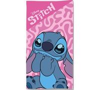 anemone Serviette de Plage Microfibre Disney Stitch 70x140 cm - Séchage Rapide 250 GSM - Serviette de Bain Enfant Adulte - Légère Compacte Piscine Voyage (1)