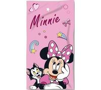 anemone Serviette de Plage Microfibre Minnie Mouse Disney 70x140 cm - Séchage Rapide 250 GSM - Serviette de Bain Enfant Adulte - Légère Compacte Piscine Voyage (1)