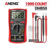 ANENG DM850 multimètre numérique professionnel automatique 1999 points testeur de tension AC/DC automatique Ohm outil de détection d'ampèremètre de courant Yellow