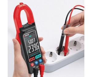 ANENG ST212 Pince de mesure Multimètre numérique intelligent à pince 6000 points Smart Voltmètre AC & DC 400A Ampèremètre VA Affichage coloré Gamme automatique Pince de mesure Testeur NCV Mesureur de 