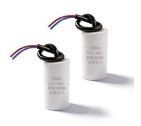ANG BB60 25µF 450V 50/60 Hz Condensateur,condensateur de démarrage 25µF,condensateur moteur 38x70 mm Convient pour les machines à laver,les pompes de piscine(2 pcs)