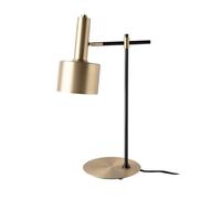 Ángel Cerdá - Lampe de Table en Aluminium Doré et Acier Noir - 41 X 20 X 55 cm, Câble 150 cm - Élégance Minimaliste et Design Moderne