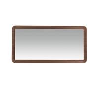 Ángel Cerdá - Miroir Mural rectangulaire en Bois de Noyer - Grand Miroir pour la décoration - Miroir Mural Polyvalent - Finition élégante - 120 x 60 cm