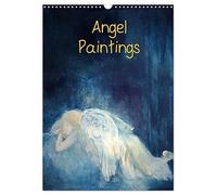 Angel paintings (Wall Calendar 2027 DIN A3 portrait), CALVENDO 12 Month Wall Calendar: Colourful angel paintings