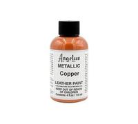 Angelus Metallic Leather - Peinture - peinture acrylique - cuivre - 118 ml