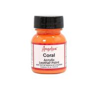 Angelus Peinture acrylique pour cuir et vinyle Corail 30 ml