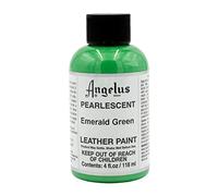 Angelus Peinture acrylique pour cuir nacré (118 ml, vert émeraude)