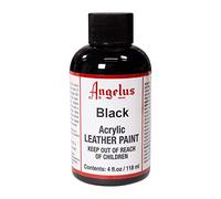 Angelus Revêtement en acrylique pour cuir 118 ml - noir - Schwarz,