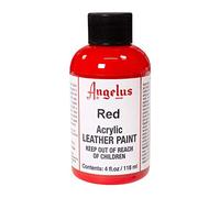 Angelus Revêtement en acrylique pour cuir 118 ml - rouge - Rot,