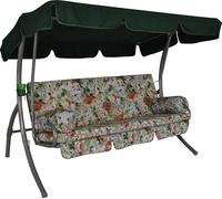 Angerer 1920 Trend Korfu Balancelle de Jardin 3 Places, Korfu Terra Wolfgangsee 210 x 145 x 160 cm Beige