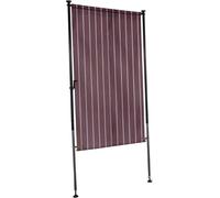 Angerer Auvent pour balancelle polyacrylique Terracotta 270 x 120 x 275 cm Bordeaux