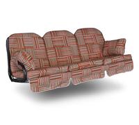 Angerer Deluxe - Coussin pour balancelle 3 Places Design Modena Rouge (balancelle Non Incluse)