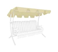 Angerer Toit balancelle Universelle, qualité Polyester, Couleur Ivoire