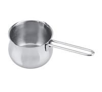 ANGGREK Casserole à Lait en Acier Inoxydable, Pot à Beurre à Fondre 800 Ml 304 avec Ligne de Mesure et Double Bec Verseur, for Chauffer le Lait et Faire Fondre Chocolat Fromage et Caramel