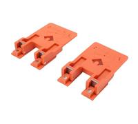 ANGGREK Gabarit Magnétique pour Charnière, Lot de 2, Réglage de Hauteur | Plaque de Fixation, ABS Pliable, Marquages de Taille, Support de Porte, pour Armoires Penderies Vin