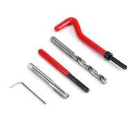 ANGGREK Kit de Réparation de Filetage, M5 M6 M8, Ensemble D'outils Auto | Inserts en Acier Inoxydable, Taraud et Foret HSS, Entretien Automobile, Acier Fonte Aluminium, Utilisation sur Perceuse