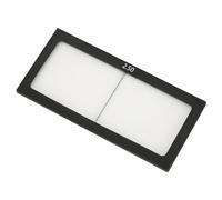 ANGGREK Lentille de Loupe en Verre de Soudage, Lentille Dioptrique en Verre pour la Protection des Yeux, Parfaite pour les Soudeurs Utilisant Diverses Techniques de Soudage (2.5)