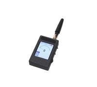 ANGGREK Mesureur de Champ RF, Testeur Portable de Niveau de Signal avec | Boîtier en Plastique, ADC 16 Bits pour des Lectures Précises, Rechargeable USB Type C, Interface D'antenne SMA, Idéal pour
