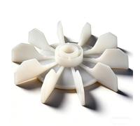 ANGGREK Pale Ventilateur Compresseur Air Moteur Entraînement Direct Arbre 14mm Diamètre Extérieur 135mm Accessoire pour Petit Compresseur d'Air小型
