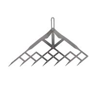 ANGGREK Règle à Espacement égal, Outil de Marquage Réglable en Acier | Guide de Poinçonnage Antirouille pour Artisanat du Cuir, Gabarit de Placement Rapide des Rivets pour Fabrication de Sacs,