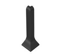 Angle extérieur pour plinthe noir mat (H= 80 mm)