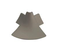 Angle extérieur pour profil T-COVE titane mat (15 mm)