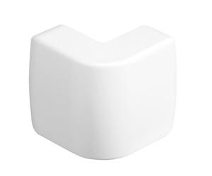 ANGLE INTÉRIEUR VARIASOUPLE +OU-7° POUR MOULURE KEVA 22MMX12MM -PVC BLANC ARTIC