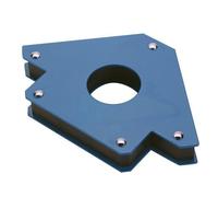 Angle magnétique 120 mm, capacité 35 kg, idéal pour les travaux d'alignement en menuiserie et métallurgie.