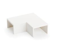 Angle plat AX 50x20mm blanc pour moulure Axis mini - - 6131657