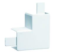 Angle plat lifea pour LF40040 RAL 9016 Pure - HAGER LF4004059016