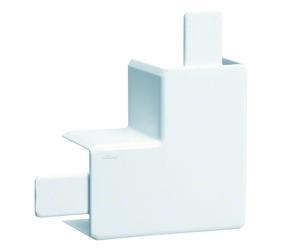 Angle plat lifea pour LF40040 RAL 9016 Pure - HAGER LF4004059016