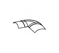 Angle Plat Pour Goulotte De Sol - 92 X 20 Mm - Blanc - Legrand 032802