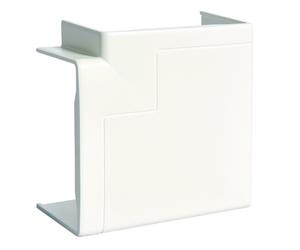 Angle plat queraz enclipsage direct pour GBD(A)50085 RAL 9016 Pure - HAGER GBD5008559016