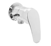 Angle Valve 3 Way, Zinc Alloy Construction for Plumbing | Résistant à la corrosion, conception durable, débit d\'eau fluide, idéal pour une utilisation sous douche à main